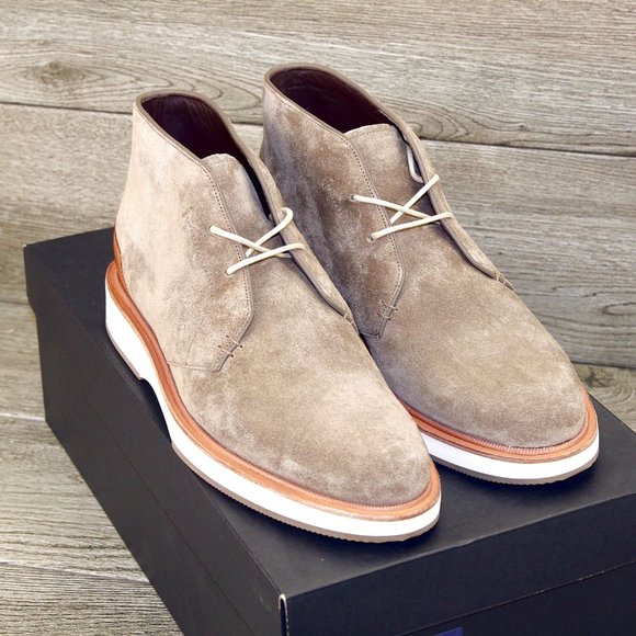 *NIB* $365 Allen Edmonds BROOKLYN LIGHT Chukka Boot 7.5 D Suede * add $15 Trees main image 10